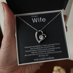 To My Wife | My Love For You | Jewelry | C30025TG, C30025TR, lx-C30025, PB23-WOOD, PROD-2164525, PT-781, TNM-1, USER-43062 | TageUnlimited