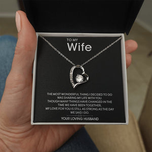 To My Wife | My Love For You | Jewelry | C30025TG, C30025TR, lx-C30025, PB23-WOOD, PROD-2164525, PT-781, TNM-1, USER-43062 | TageUnlimited
