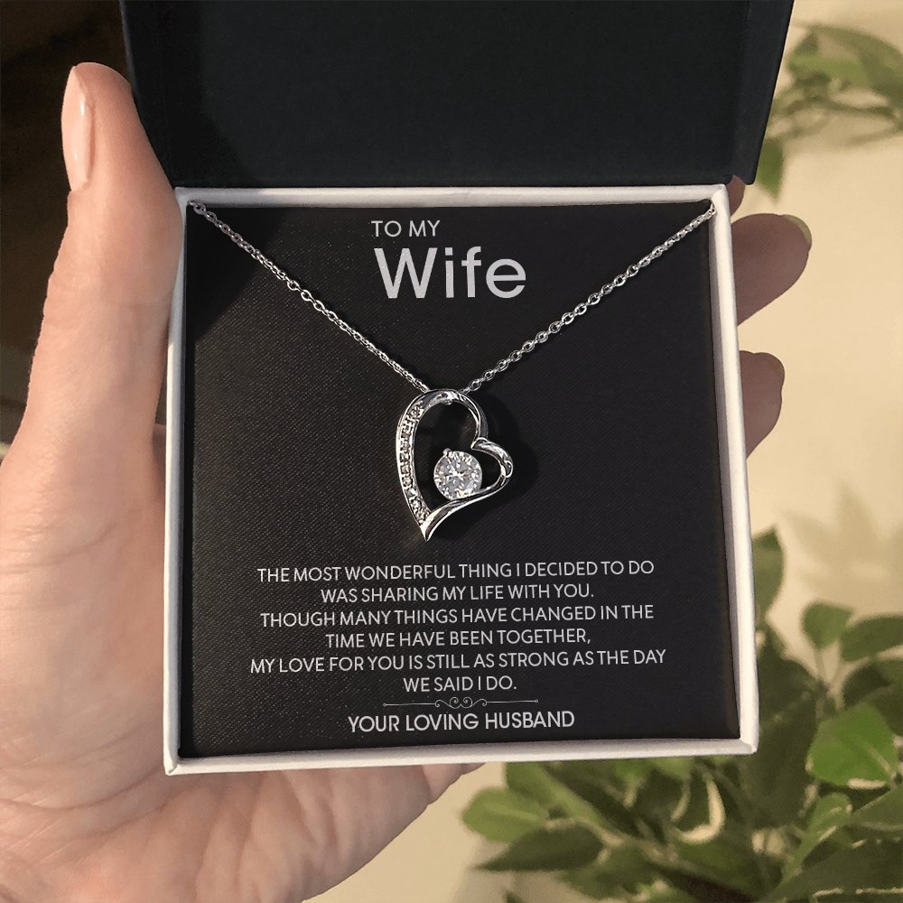 To My Wife | My Love For You | Jewelry | C30025TG, C30025TR, lx-C30025, PB23-WOOD, PROD-2164525, PT-781, TNM-1, USER-43062 | TageUnlimited