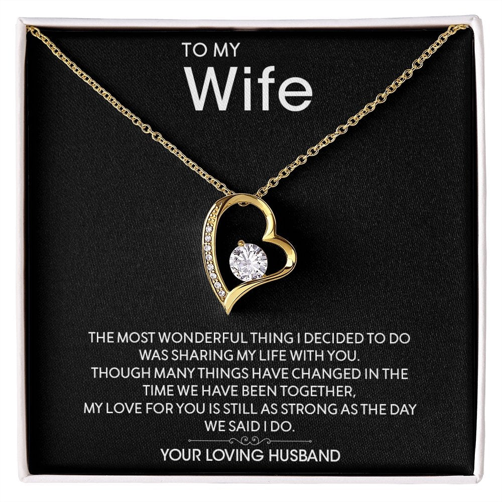 To My Wife | My Love For You | Jewelry | C30025TG, C30025TR, lx-C30025, PB23-WOOD, PROD-2164525, PT-781, TNM-1, USER-43062 | TageUnlimited