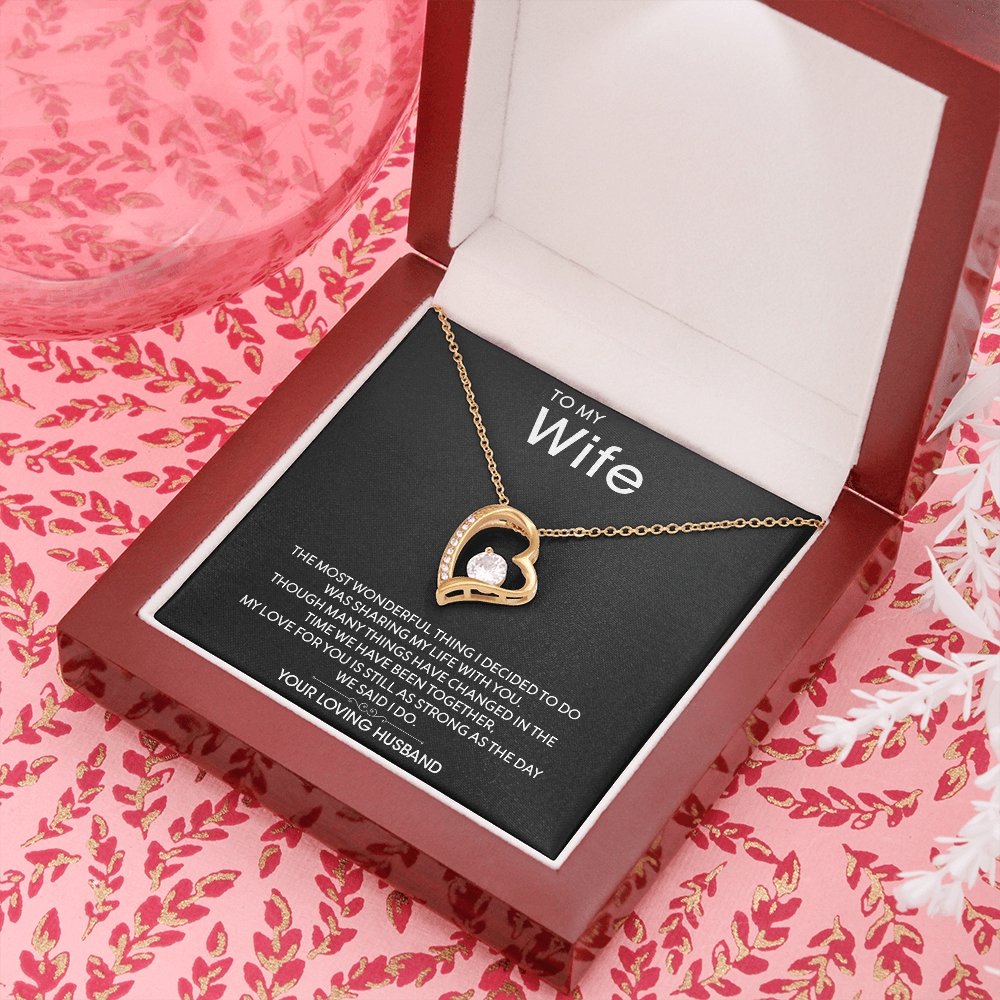 To My Wife | My Love For You | Jewelry | C30025TG, C30025TR, lx-C30025, PB23-WOOD, PROD-2164525, PT-781, TNM-1, USER-43062 | TageUnlimited