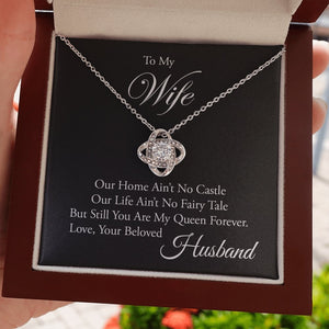 To My Wife | My Queen Forever 👑💖 | Jewelry | C30011TG, C30011TR, lx-C30011, PB23-WOOD, PROD-1585474, PT-922, TNM-1, USER-43062, WARRANTY-UPSELL | TageUnlimited