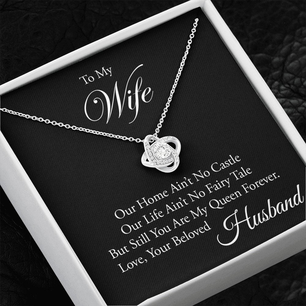 To My Wife | My Queen Forever 👑💖 | Jewelry | C30011TG, C30011TR, lx-C30011, PB23-WOOD, PROD-1585474, PT-922, TNM-1, USER-43062, WARRANTY-UPSELL | TageUnlimited