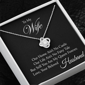 To My Wife | My Queen Forever 👑💖 | Jewelry | C30011TG, C30011TR, lx-C30011, PB23-WOOD, PROD-1585474, PT-922, TNM-1, USER-43062, WARRANTY-UPSELL | TageUnlimited