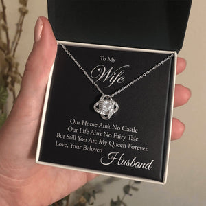 To My Wife | My Queen Forever 👑💖 | Jewelry | C30011TG, C30011TR, lx-C30011, PB23-WOOD, PROD-1585474, PT-922, TNM-1, USER-43062, WARRANTY-UPSELL | TageUnlimited
