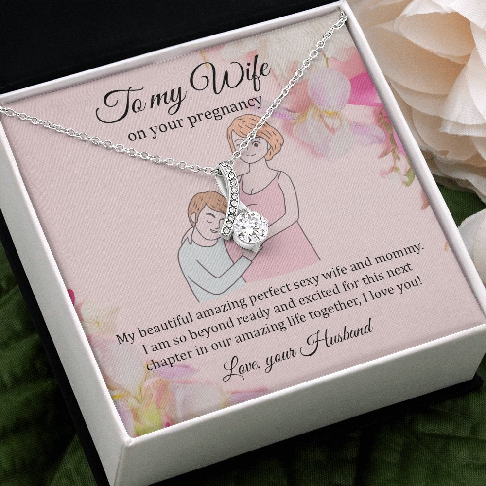 To My Wife On Your Pregnancy | I Love You 🤱❤️ | Jewelry | C30084TG, C30084TR, lx-C30084, PB23-WOOD, PROD-1875774, PT-930, TNM-1, USER-43062 | TageUnlimited
