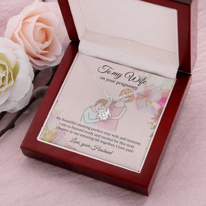To My Wife On Your Pregnancy | I Love You 🤱❤️ | Jewelry | C30084TG, C30084TR, lx-C30084, PB23-WOOD, PROD-1875774, PT-930, TNM-1, USER-43062 | TageUnlimited