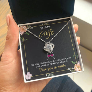 To My Wife | Our Love Is Forever Young ❤️💎 | Jewelry | C30011TG, C30011TR, lx-C30011, PB23-WOOD, PROD-1893543, PT-922, TNM-1, USER-43062 | TageUnlimited