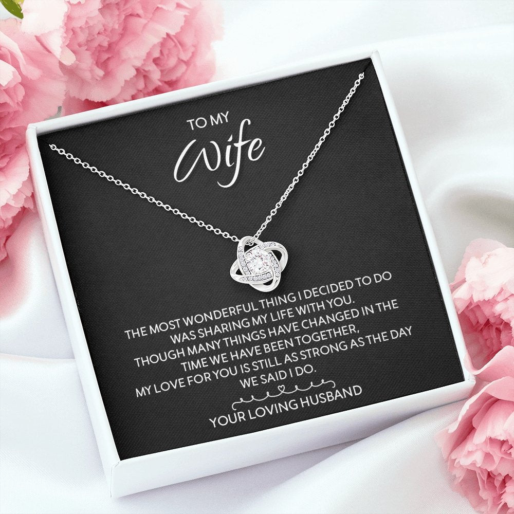 To My Wife | The Most Wonderful Thing | Jewelry | C30011TG, C30011TR, lx-C30011, PB23-WOOD, PROD-1996432, PT-922, TNM-1, USER-43062 | TageUnlimited
