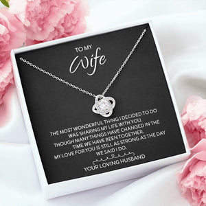 To My Wife | The Most Wonderful Thing | Jewelry | C30011TG, C30011TR, lx-C30011, PB23-WOOD, PROD-1996432, PT-922, TNM-1, USER-43062 | TageUnlimited