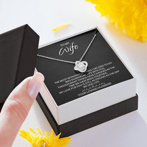 To My Wife | The Most Wonderful Thing | Jewelry | C30011TG, C30011TR, lx-C30011, PB23-WOOD, PROD-1996432, PT-922, TNM-1, USER-43062 | TageUnlimited
