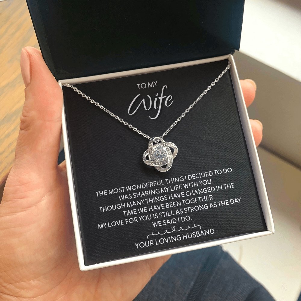 To My Wife | The Most Wonderful Thing | Jewelry | C30011TG, C30011TR, lx-C30011, PB23-WOOD, PROD-1996432, PT-922, TNM-1, USER-43062 | TageUnlimited