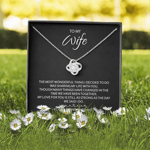 To My Wife | The Most Wonderful Thing | Jewelry | C30011TG, C30011TR, lx-C30011, PB23-WOOD, PROD-1996432, PT-922, TNM-1, USER-43062 | TageUnlimited