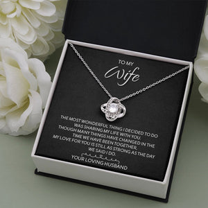 To My Wife | The Most Wonderful Thing | Jewelry | C30011TG, C30011TR, lx-C30011, PB23-WOOD, PROD-1996432, PT-922, TNM-1, USER-43062 | TageUnlimited