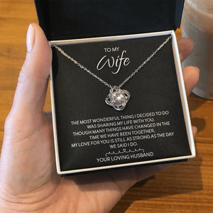 To My Wife | The Most Wonderful Thing | Jewelry | C30011TG, C30011TR, lx-C30011, PB23-WOOD, PROD-1996432, PT-922, TNM-1, USER-43062 | TageUnlimited