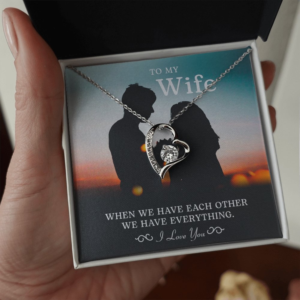 To My Wife | When We Have Each Other | Jewelry | C30025TG, C30025TR, lx-C30025, PB23-WOOD, PROD-2164472, PT-781, TNM-1, USER-43062 | TageUnlimited