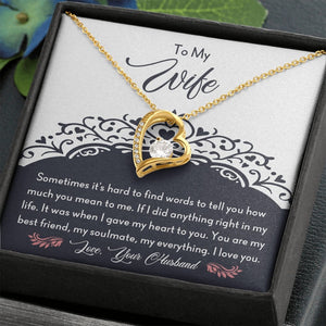 To My Wife | You Are My Bestfriend | Jewelry | C30025TG, C30025TR, lx-C30025, PB23-WOOD, PROD-2167534, PT-781, TNM-1, USER-43062 | TageUnlimited