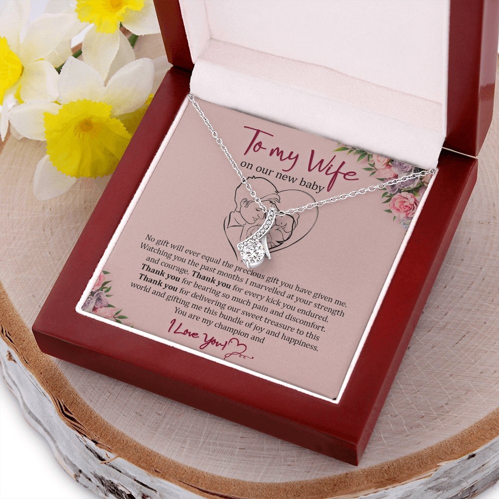 To My Wife | You Are My Champion ❤️💎🏆 | Jewelry | C30084TG, C30084TR, lx-C30084, PB23-WOOD, PROD-1875768, PT-930, TNM-1, USER-43062 | TageUnlimited