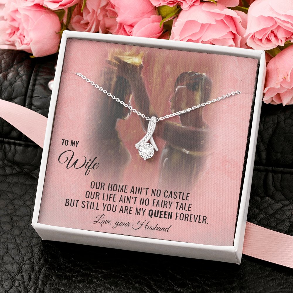 To My Wife | You Are My Queen Forever 👑💎 | Jewelry | C30084TG, C30084TR, lx-C30084, PB23-WOOD, PROD-1872304, PT-930, TNM-1, USER-43062 | TageUnlimited