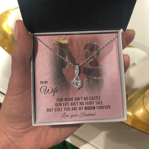 To My Wife | You Are My Queen Forever 👑💎 | Jewelry | C30084TG, C30084TR, lx-C30084, PB23-WOOD, PROD-1872304, PT-930, TNM-1, USER-43062 | TageUnlimited
