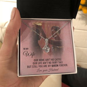 To My Wife | You Are My Queen Forever 👑💎 | Jewelry | C30084TG, C30084TR, lx-C30084, PB23-WOOD, PROD-1872304, PT-930, TNM-1, USER-43062 | TageUnlimited