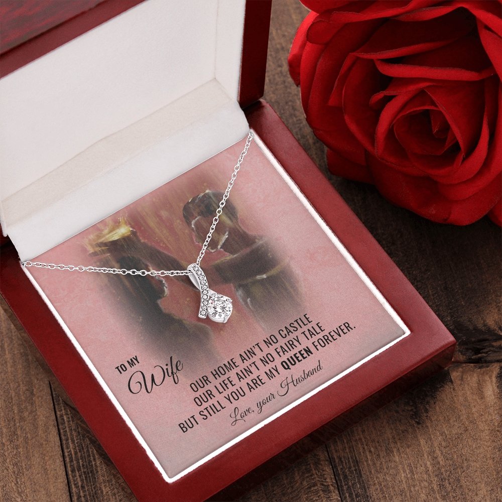 To My Wife | You Are My Queen Forever 👑💎 | Jewelry | C30084TG, C30084TR, lx-C30084, PB23-WOOD, PROD-1872304, PT-930, TNM-1, USER-43062 | TageUnlimited
