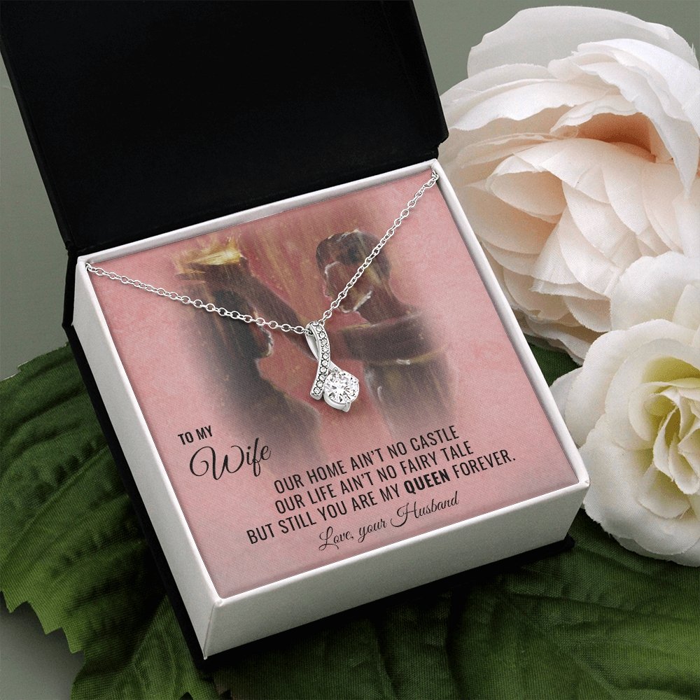 To My Wife | You Are My Queen Forever 👑💎 | Jewelry | C30084TG, C30084TR, lx-C30084, PB23-WOOD, PROD-1872304, PT-930, TNM-1, USER-43062 | TageUnlimited