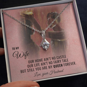 To My Wife | You Are My Queen Forever 👑💎 | Jewelry | C30084TG, C30084TR, lx-C30084, PB23-WOOD, PROD-1872304, PT-930, TNM-1, USER-43062 | TageUnlimited