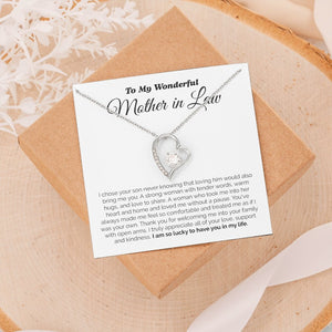 To My Wonderful Mother In Law | I Am So Lucky To Have You In My Life | Jewelry | C30025TG, C30025TR, lx-C30025, PB23-WOOD, PROD-2074744, PT-781, TNM-1, USER-43062 | TageUnlimited