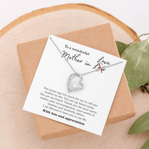 To My Wonderful Mother In Love | Jewelry | C30025TG, C30025TR, lx-C30025, PB23-WOOD, PROD-2074562, PT-781, TNM-1, USER-43062 | TageUnlimited