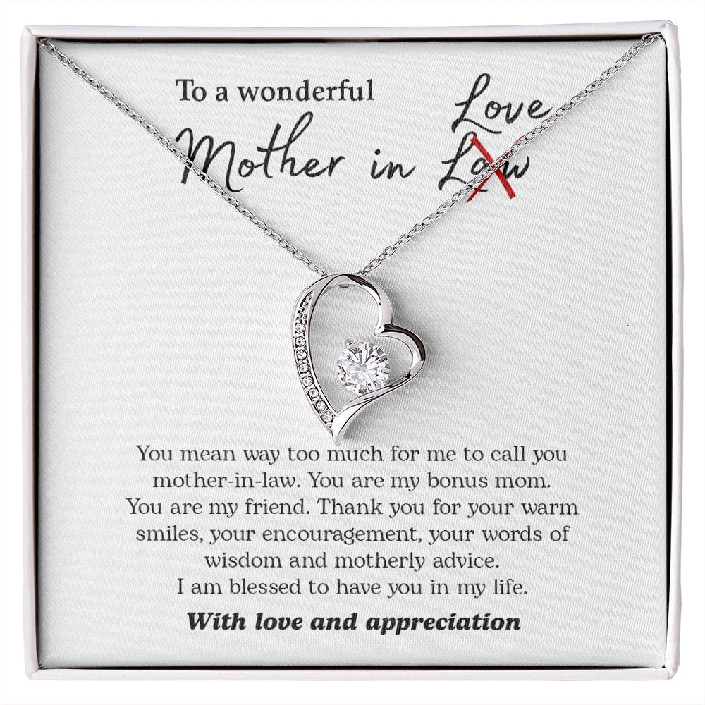 To My Wonderful Mother In Love | Jewelry | C30025TG, C30025TR, lx-C30025, PB23-WOOD, PROD-2074562, PT-781, TNM-1, USER-43062 | TageUnlimited