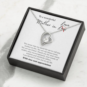 To My Wonderful Mother In Love | Jewelry | C30025TG, C30025TR, lx-C30025, PB23-WOOD, PROD-2074562, PT-781, TNM-1, USER-43062 | TageUnlimited