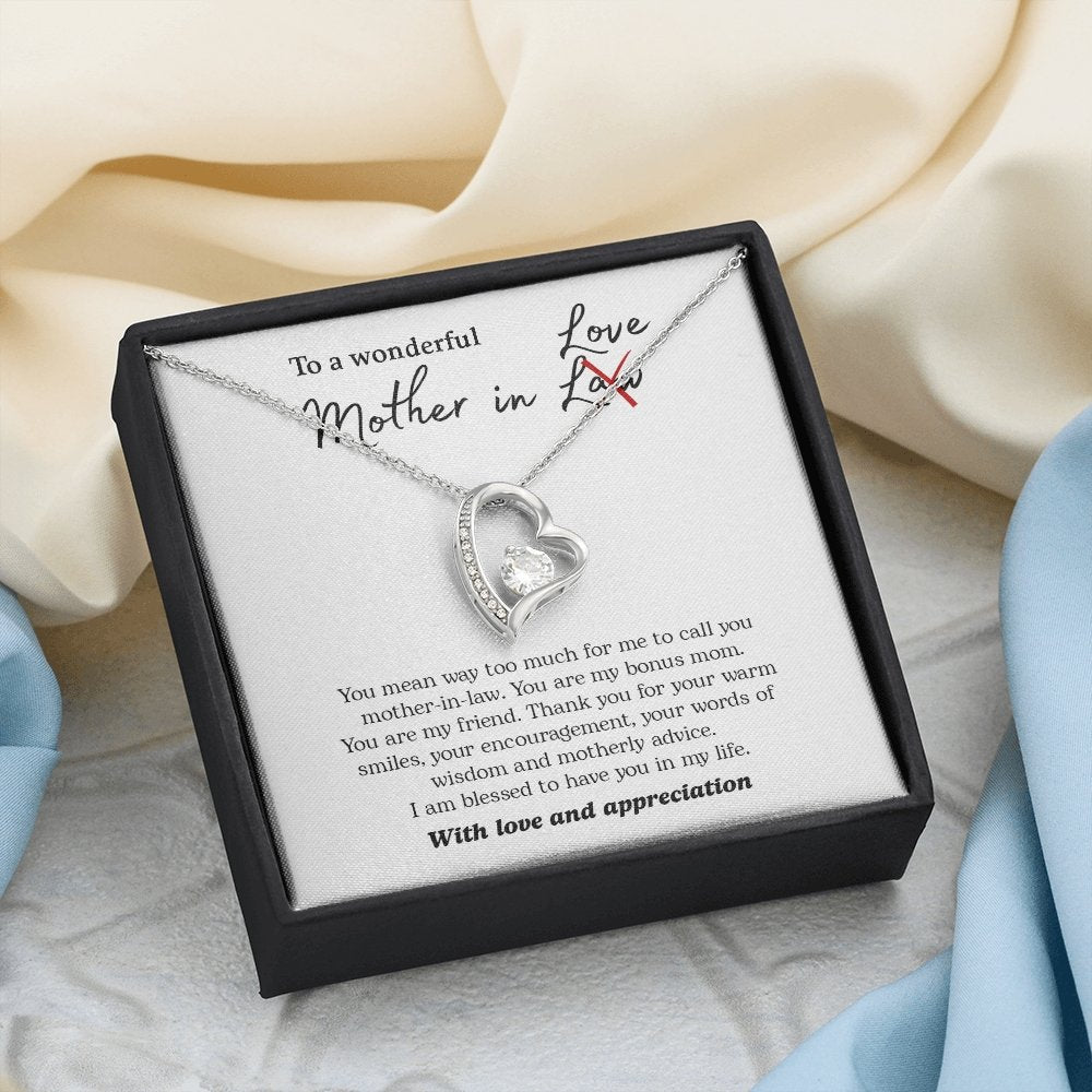 To My Wonderful Mother In Love | Jewelry | C30025TG, C30025TR, lx-C30025, PB23-WOOD, PROD-2074562, PT-781, TNM-1, USER-43062 | TageUnlimited