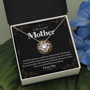 To My Wonderful Mother | Of All The Things | Jewelry | C30011TG, C30011TR, lx-C30011, PB23-WOOD, PROD-2008326, PT-922, TNM-1, USER-43062 | TageUnlimited