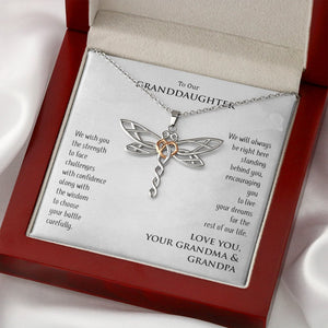 To Our Granddaughter | We Wish You Strength ❤️💎 | Jewelry | C30089T, lx-C30089, PB23-WOOD, PROD-1872331, PT-971, TNM-1, USER-43062 | TageUnlimited