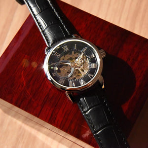 To The Greatest Dad Gift Watch | Thank You Dad For Always Being There | Jewelry | PB24-WOOD, PROD-2219694, PT-4320, USER-43062, W30044 | TageUnlimited