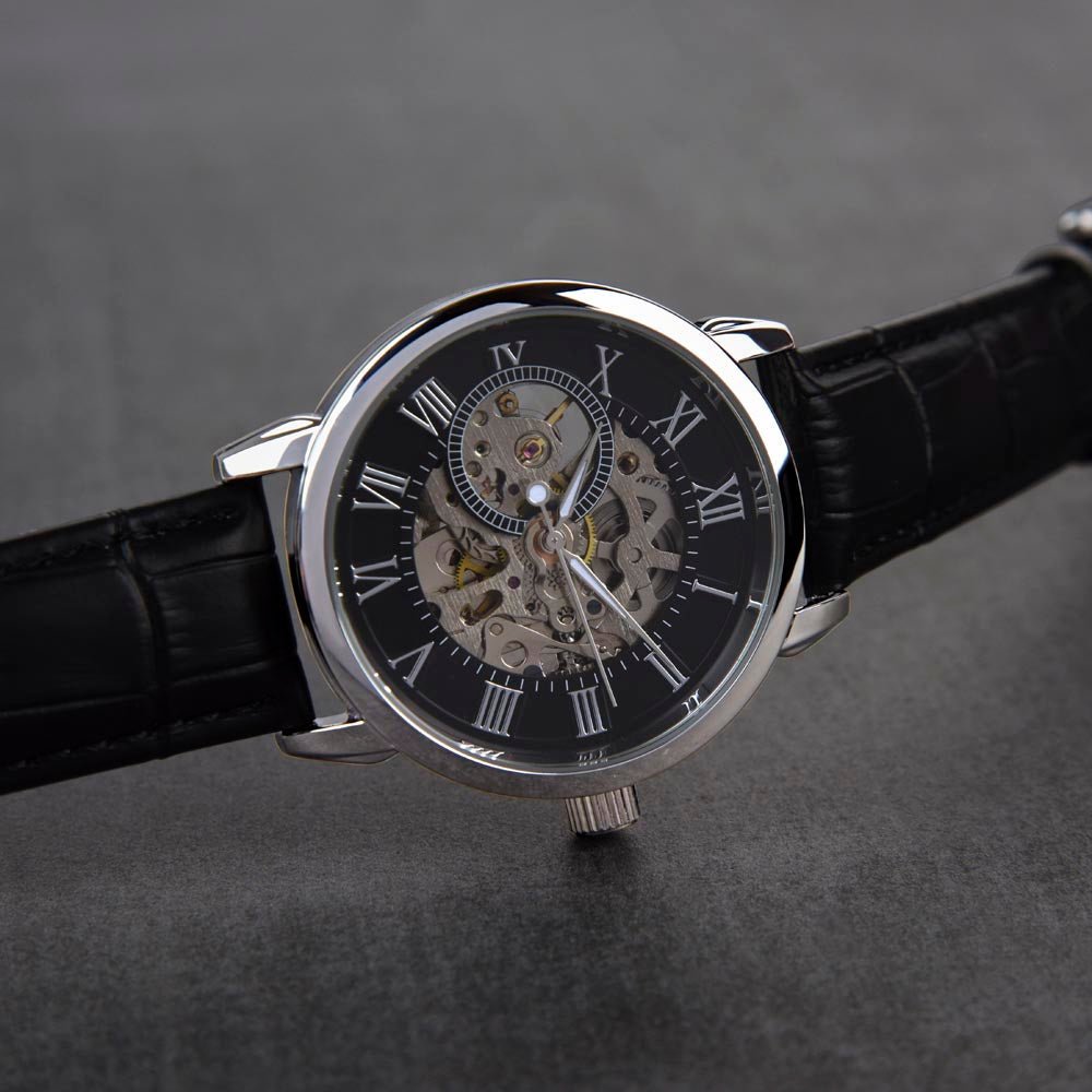 To The Greatest Dad Gift Watch | Thank You Dad For Always Being There | Jewelry | PB24-WOOD, PROD-2219694, PT-4320, USER-43062, W30044 | TageUnlimited
