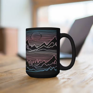 Transgender Pride Landscape Mug 15oz | gift | Tage-Active