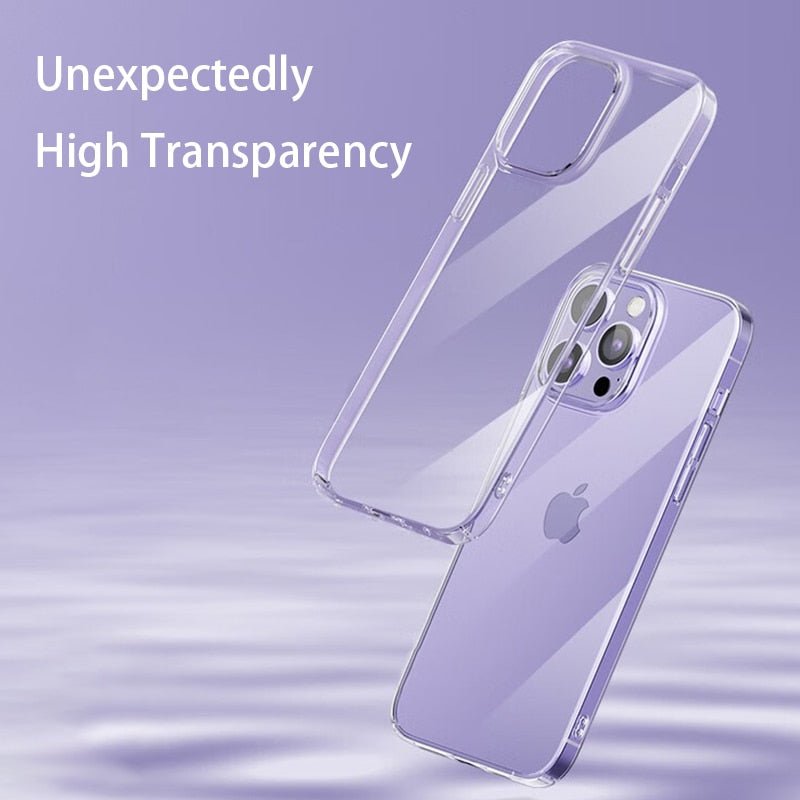 Transparent Phone Case For iPhone 11 12 13 14 Pro Max Soft TPU Silicone For iPhone X XS Max XR 8 7 6 Plus Back Cover Clear Case | 0 | TageUnlimited