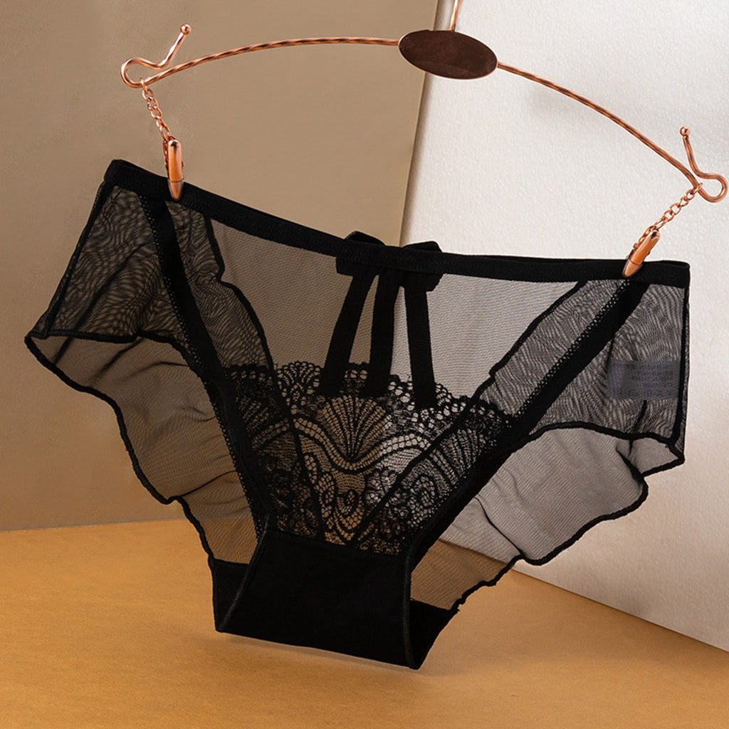 Underwear Panties For Women Pack Sexy Sexy Bikini Panties Lace Ladies High Cut Hipster Sexy Lingerie For Women Plus Size tangas | TageUnlimited