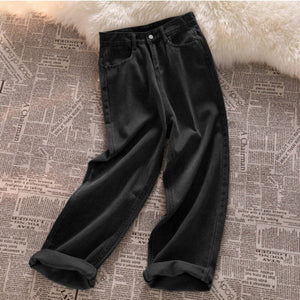 Vintage Baggy Y2k High Waist Jeans Woman Streetwear Korean Women&#39;s Jeans Denim Clothing Women Pants Straight Leg Jeans Fashion | 0 | TageUnlimited