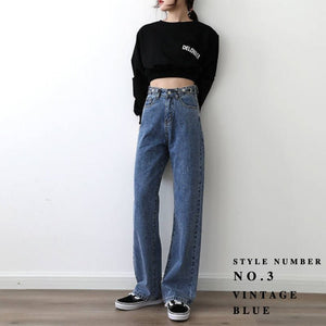 Vintage High Waist Jeans Woman Clothing Denim Streetwear Y2k Baggy Pants for Women Clothing Women&#39;s Jeans 90s Clothes Harajuku | 0 | TageUnlimited