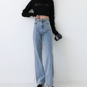 Vintage High Waist Jeans Woman Clothing Denim Streetwear Y2k Baggy Pants for Women Clothing Women&#39;s Jeans 90s Clothes Harajuku | 0 | TageUnlimited