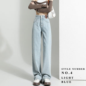 Vintage High Waist Jeans Woman Clothing Denim Streetwear Y2k Baggy Pants for Women Clothing Women&#39;s Jeans 90s Clothes Harajuku | 0 | TageUnlimited