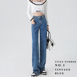 Vintage High Waist Jeans Woman Clothing Denim Streetwear Y2k Baggy Pants for Women Clothing Women&#39;s Jeans 90s Clothes Harajuku | 0 | TageUnlimited