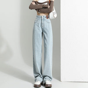 Vintage High Waist Jeans Woman Clothing Denim Streetwear Y2k Baggy Pants for Women Clothing Women&#39;s Jeans 90s Clothes Harajuku | 0 | TageUnlimited