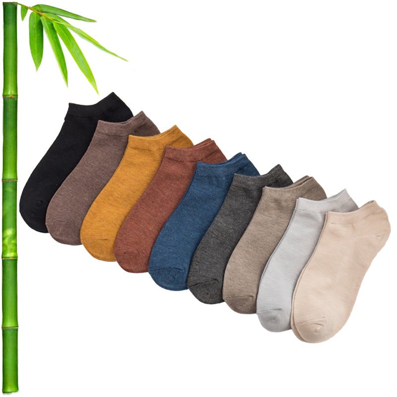 Custom hemp organic bamboo socks cooldry custom logo OEM black white socks Sweat-Absorbent business bamboo ankle socks | Tage-Active