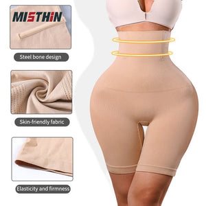Women Full Body Seamless High Waist Trainer Mid Thigh Shaper Shorts Butt Lifter Tummy Panties Shapewear | Tage-Active