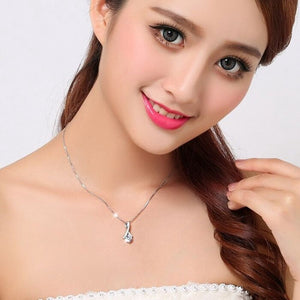 Wife Necklace Husband Fashion Crystal Necklace Femal Soulmate Pendant Necklaces Girl Jewelry Christmas Birthday Gifts | 0 | Tage-Active