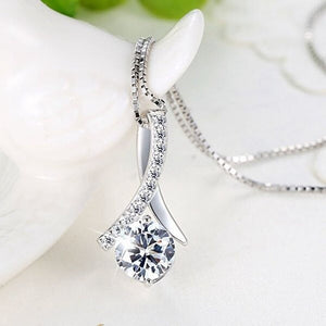 Wife Necklace Husband Fashion Crystal Necklace Femal Soulmate Pendant Necklaces Girl Jewelry Christmas Birthday Gifts | 0 | Tage-Active